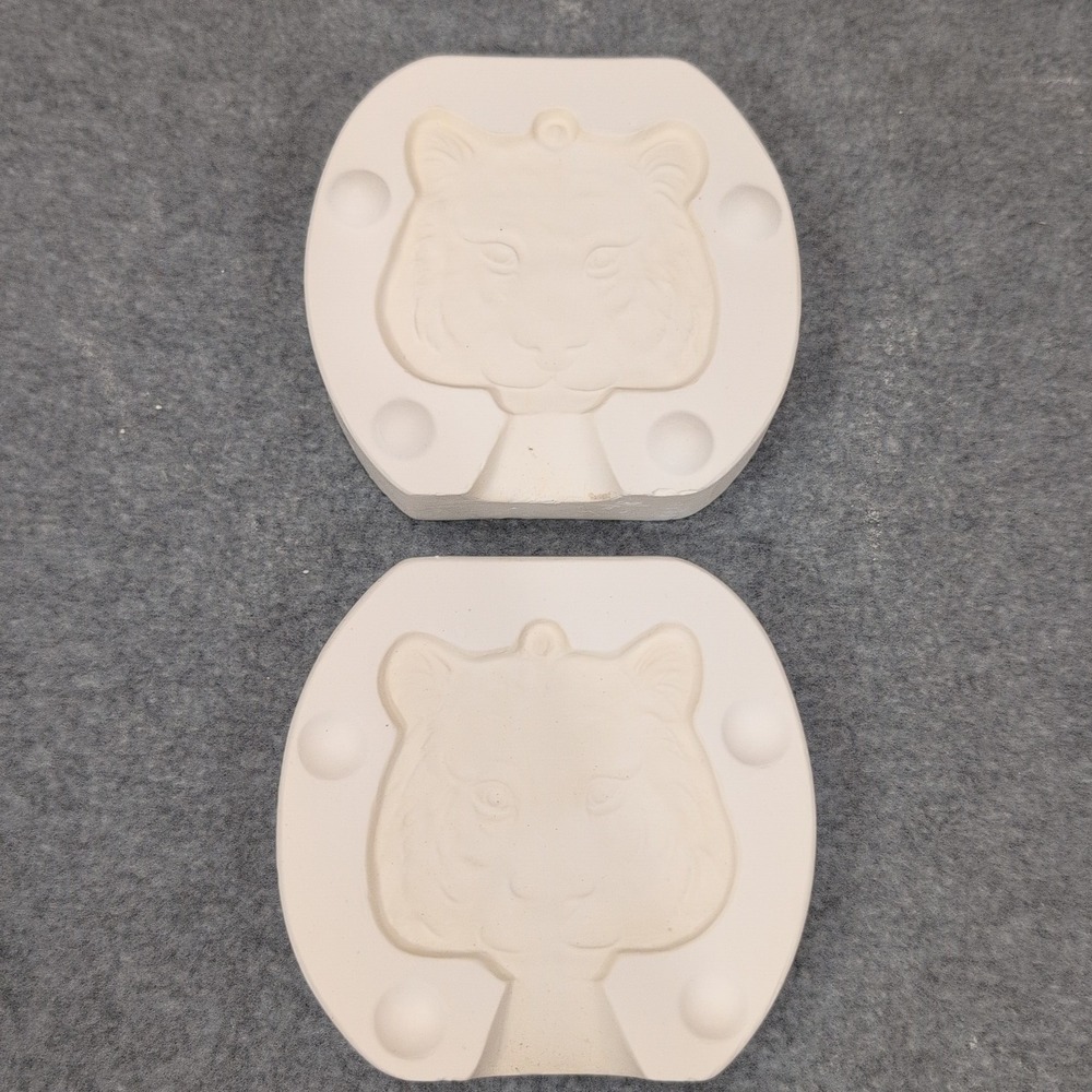 BAMA 145 Tiger Face Silicone‎ Mold for Resin Clay Soap Candle Making - Picture 3 of 4